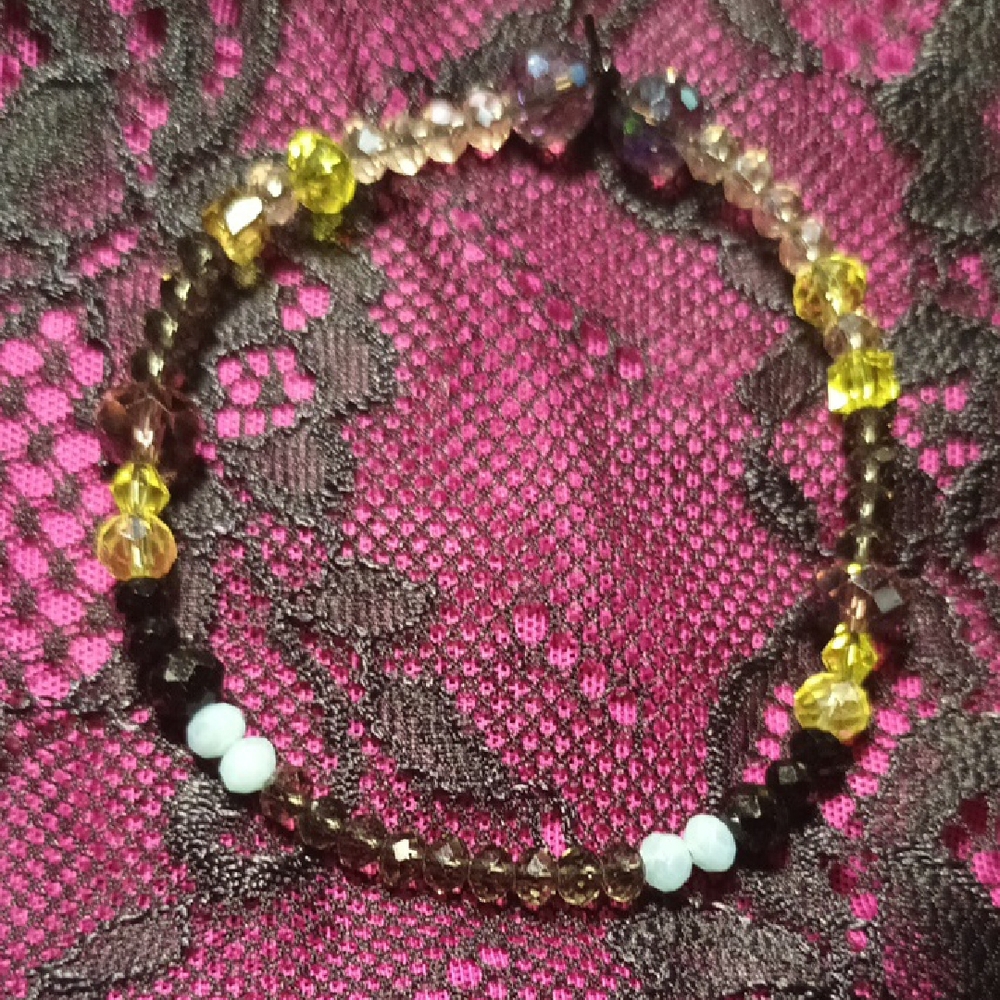 Chic Multicolor Crystal Bracelet